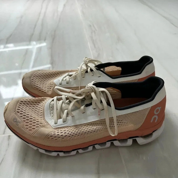 On Running On Cloudboom Women's Running Shoes in Savannah White Size 8.5 - Picture 6 of 16